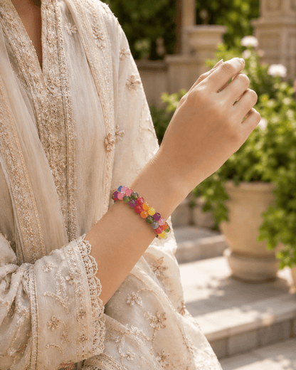 Rainbow UV Reactive Bracelet | Color Changing Bracelet